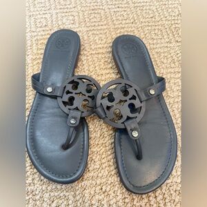 Grey Tory Burch sandals
